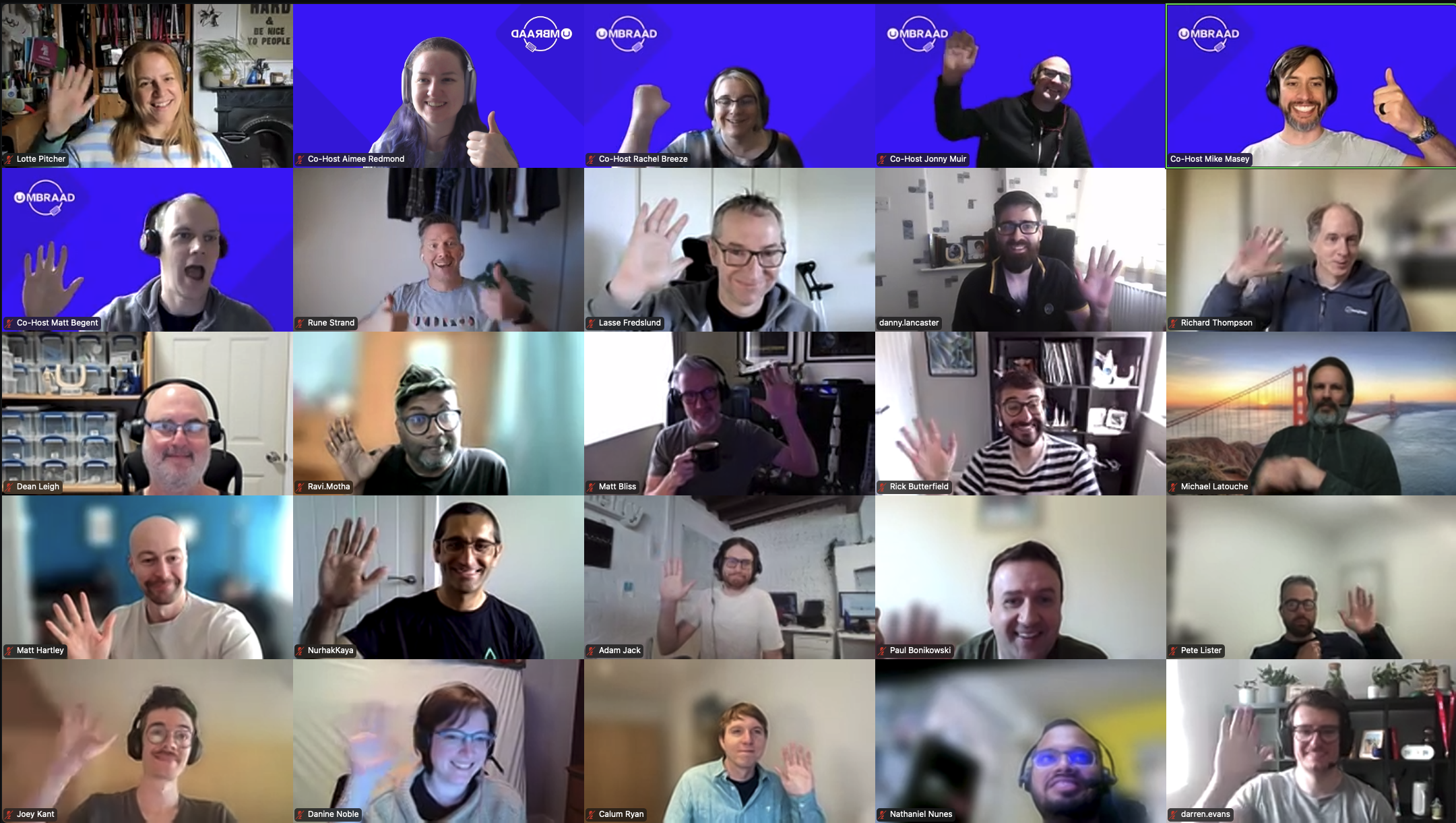 Umbraco Umbraad attendees