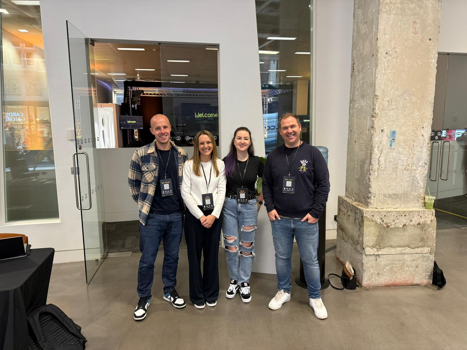 Brace Digital team members at Umbraco UK Festival